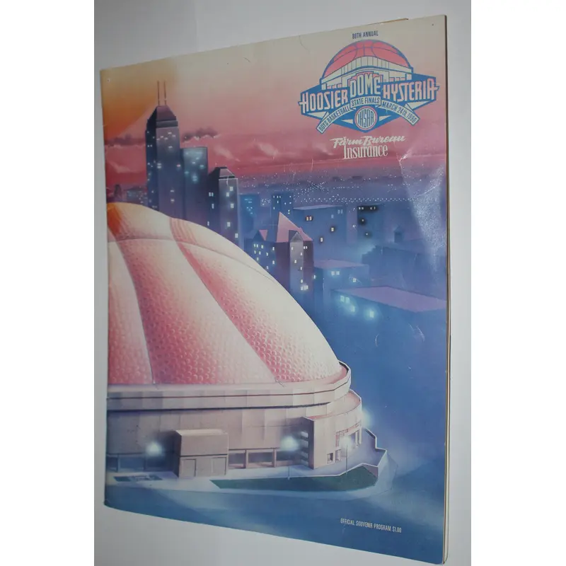 1990 Indiana High School Basketball State Finals Program, Damon Bailey