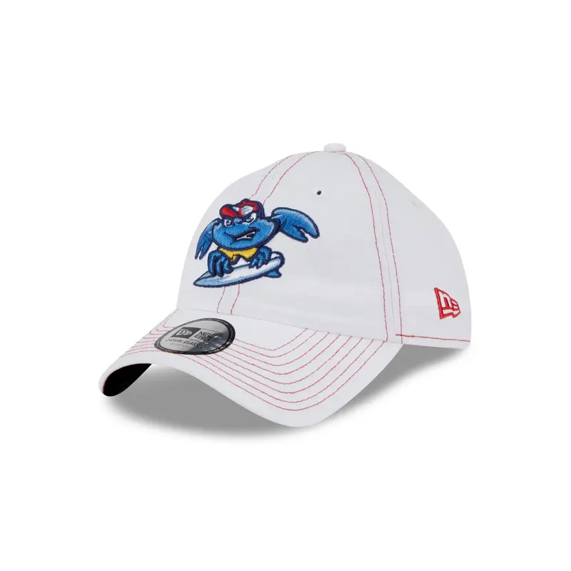 Jersey Shore BlueClaws Red and White Casual Classic Adjustable