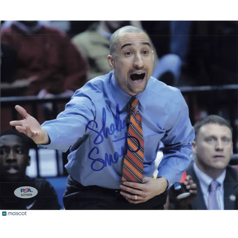 Shaka Smart Signed 8x10 Photo PSA Marquette Golden Eagles