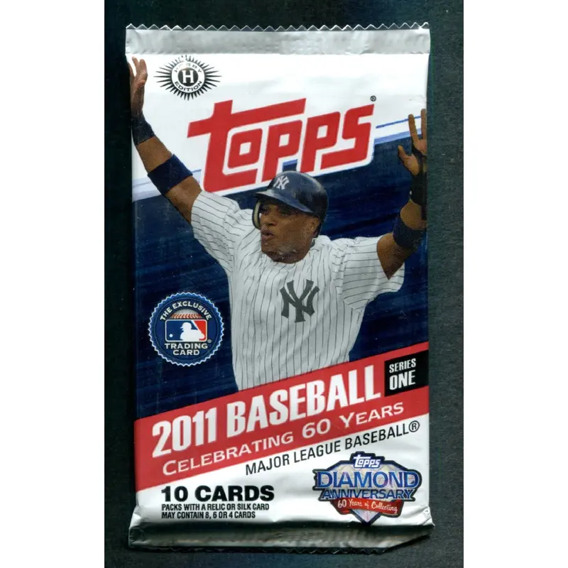 2011 Topps Baseball Unopened Series 1 Pack (Hobby)