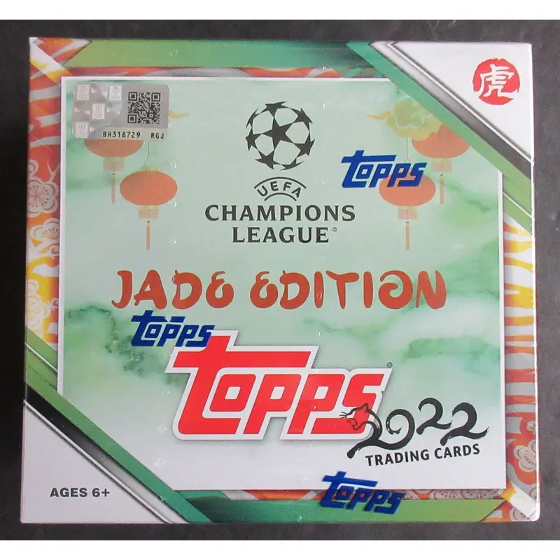 2021/22 Topps UEFA Champions League Soccer Box (Jade Edition) (Hobby) (8/8)