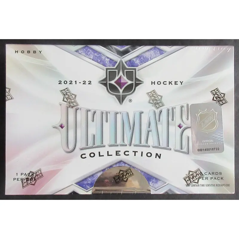 2021/22 Upper Deck Ultimate Collection Hockey Box (Hobby) (4 Cards)