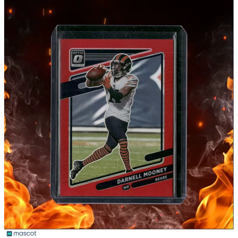 2021 Donruss Optic Darnell Mooney Red Holo Prizm 81/99 #77