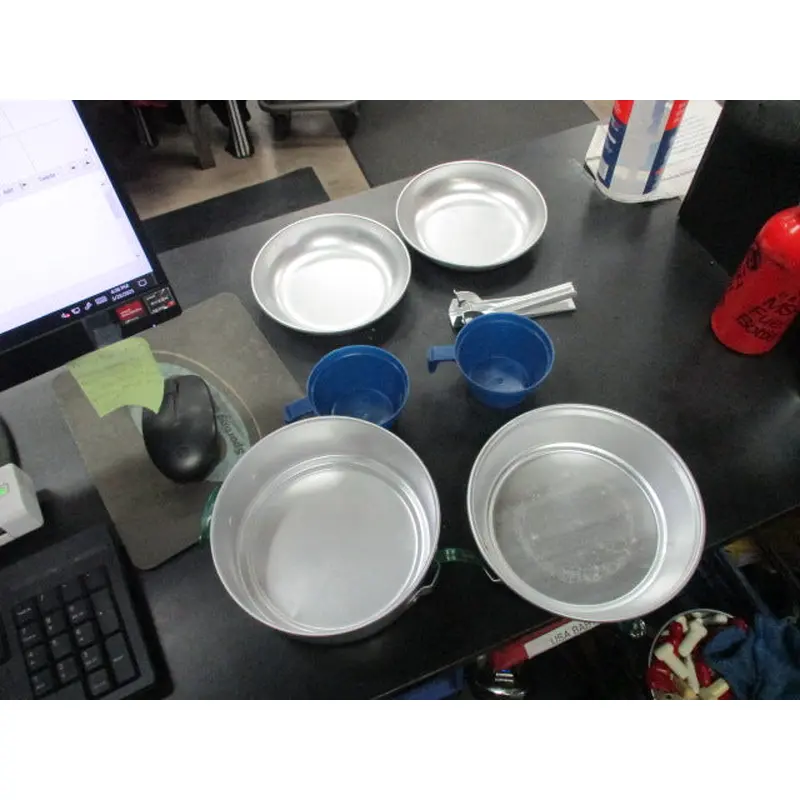 Used Portable Camp Cookwear Set