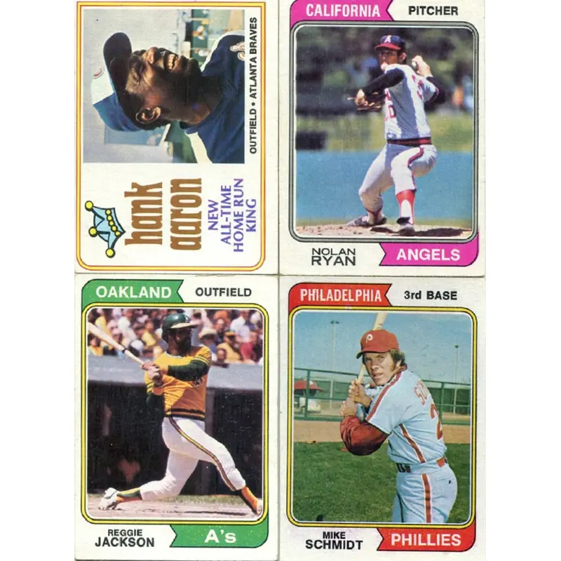 1974 Topps Baseball Complete Set VG/EX (660) (23-98)