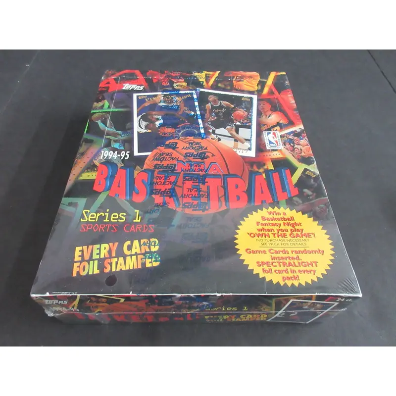 1994/95 Topps Basketball Series 1 Rack Box (24/33)