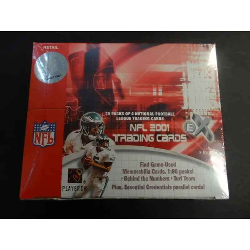 2001 Fleer Skybox E-X Football Box (Retail)