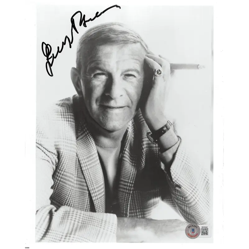 George Burns The Sunshine Boys Authentic Signed 8x10 Photo BAS #BK03946