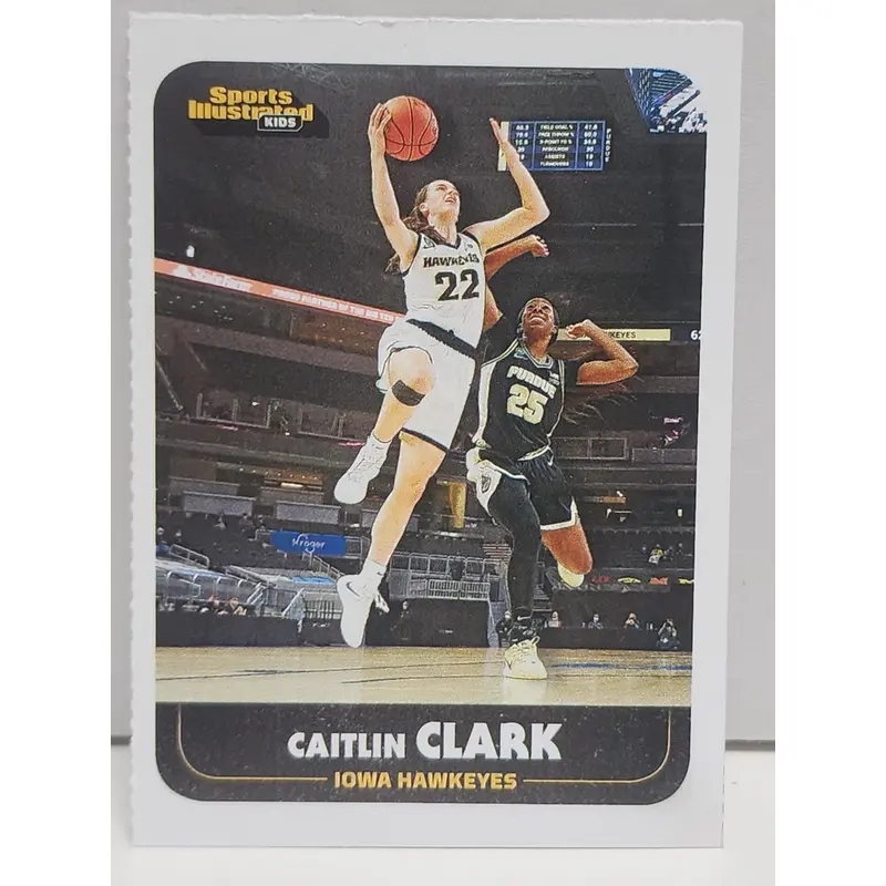 Caitlin Clark Sports Illustrated for Kids First Card