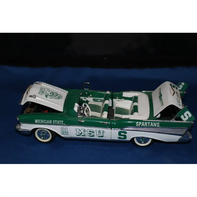 Danbury Mint Michigan State 1957 Chevrolet Bel Air #1 Fan Diecast Car