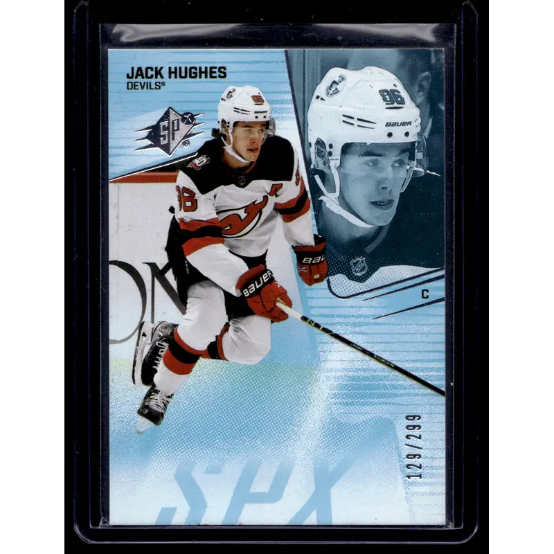2022-23 Upper Deck SPx - Jack Hughes #31 /299