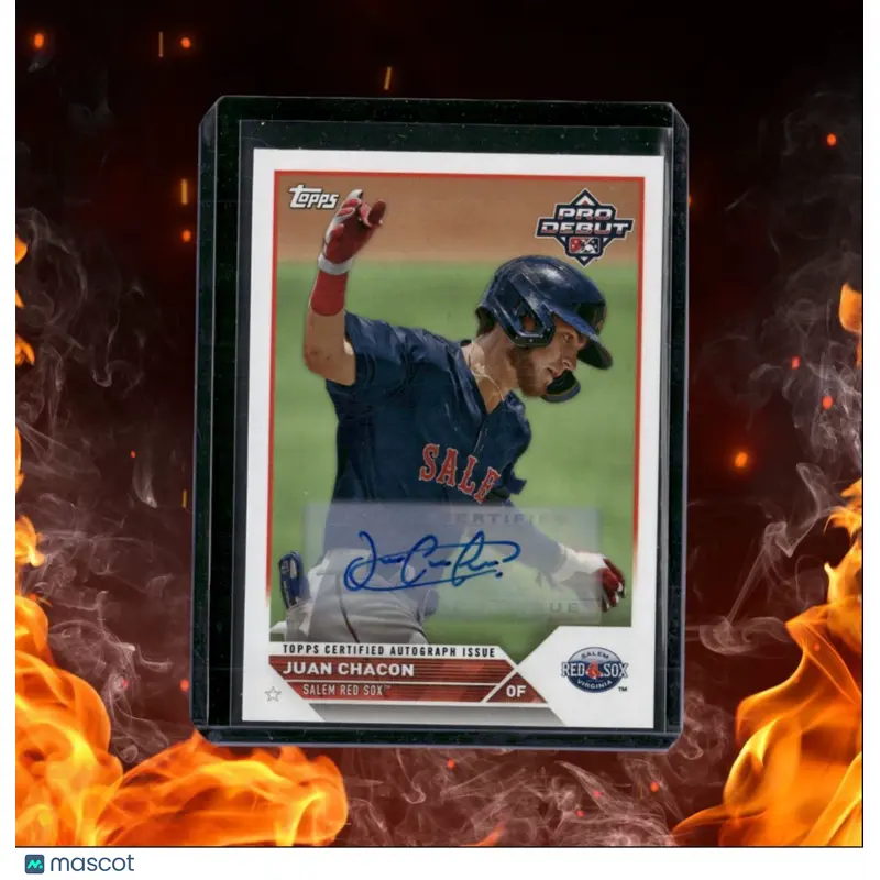 2023 Topps Pro Debut Juan Chacon Rookie Auto #PD-31