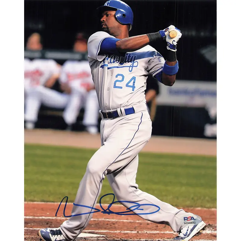 Wilson Betemit signed 8x10 photo PSA/DNA Kansas City Royals Autographed