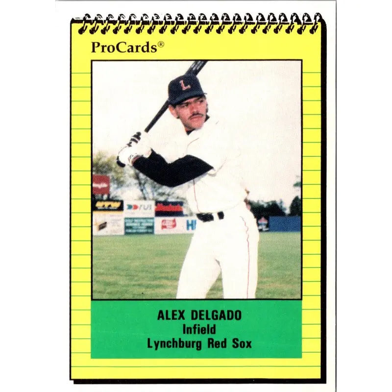 1991 ProCards Alex Delgado #1206