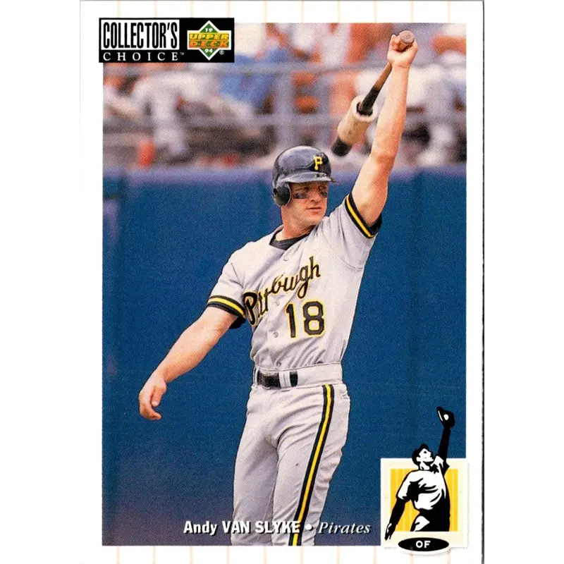 1994 Collector's Choice Silver Signature Andy Van Slyke #280