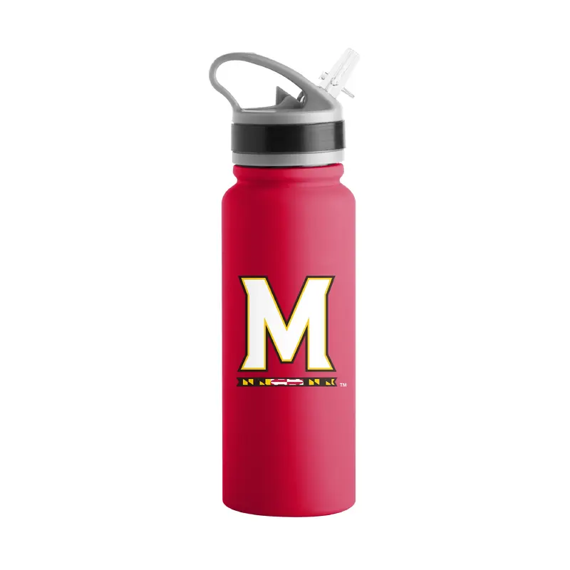 Maryland 25oz Campus Color Letterman Stainless Single Wall Flip Top Bottle