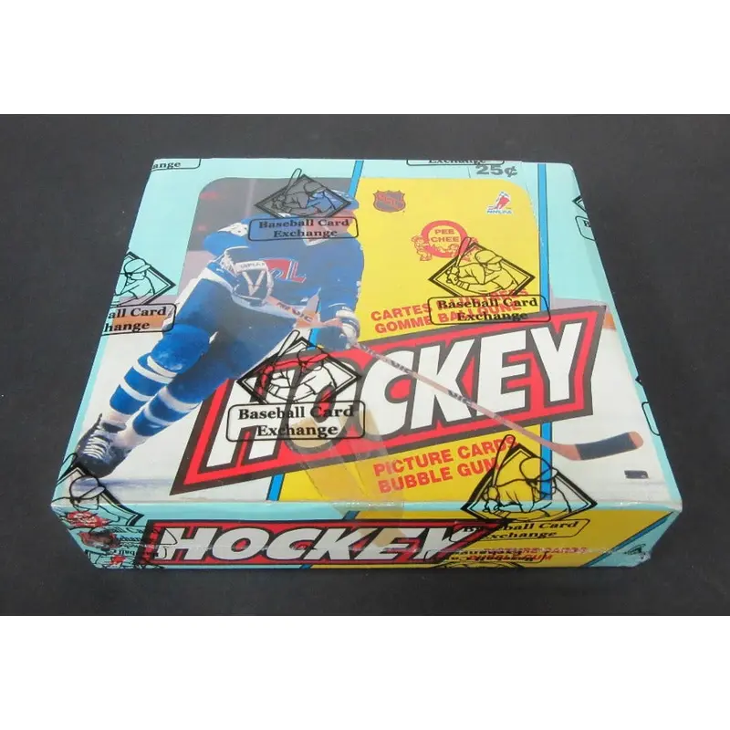 1983/84 OPC O-Pee-Chee Hockey Unopened Wax Box (Tape) (BBCE)
