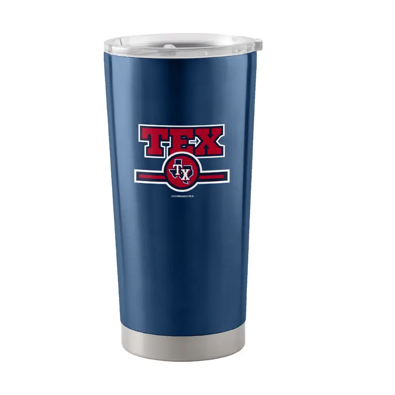 Texas Rangers Letterman 20 oz Stainless Tumbler