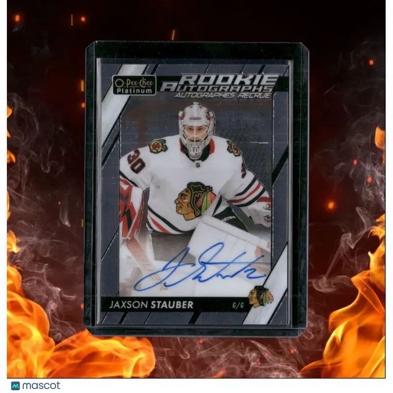 2023-24 O-Pee-Chee Platinum Jaxson Stauber Rookie Auto #R-JS
