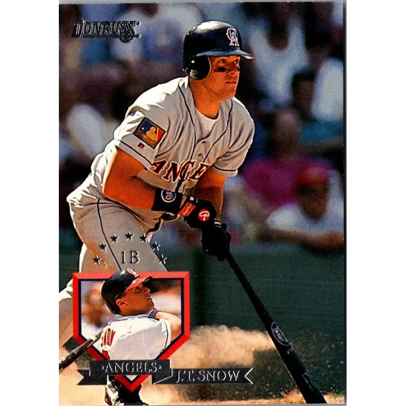 1995 Donruss J.T. Snow #139