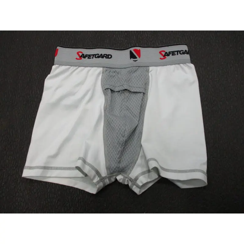 Used Safetgard Adult S/M Compression Shorts with Cage Cup