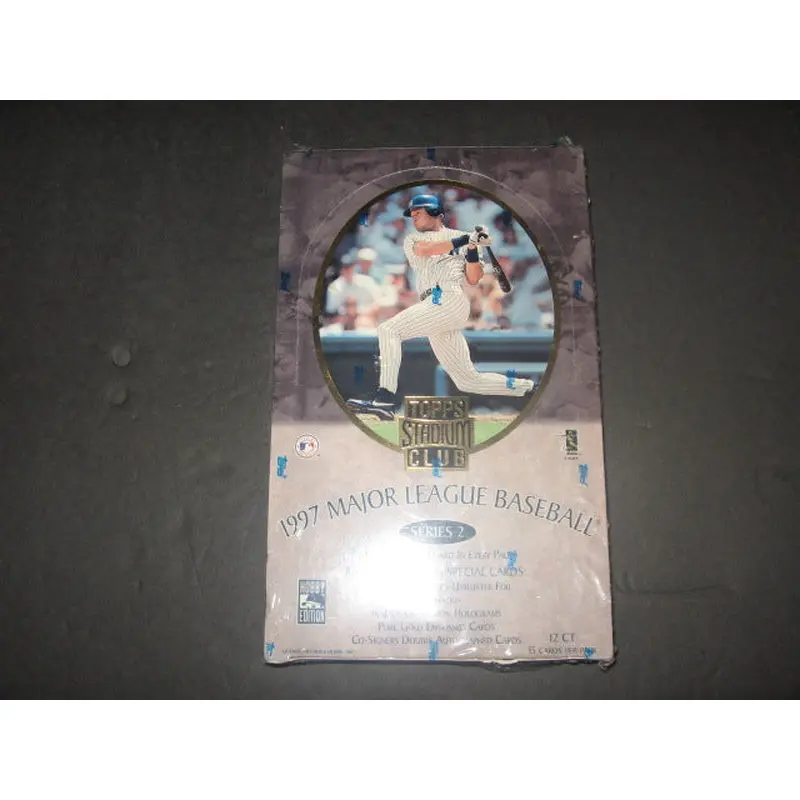 1997 Topps Stadium Club Baseball Series 2 Jumbo Box (Hobby) (12/15)