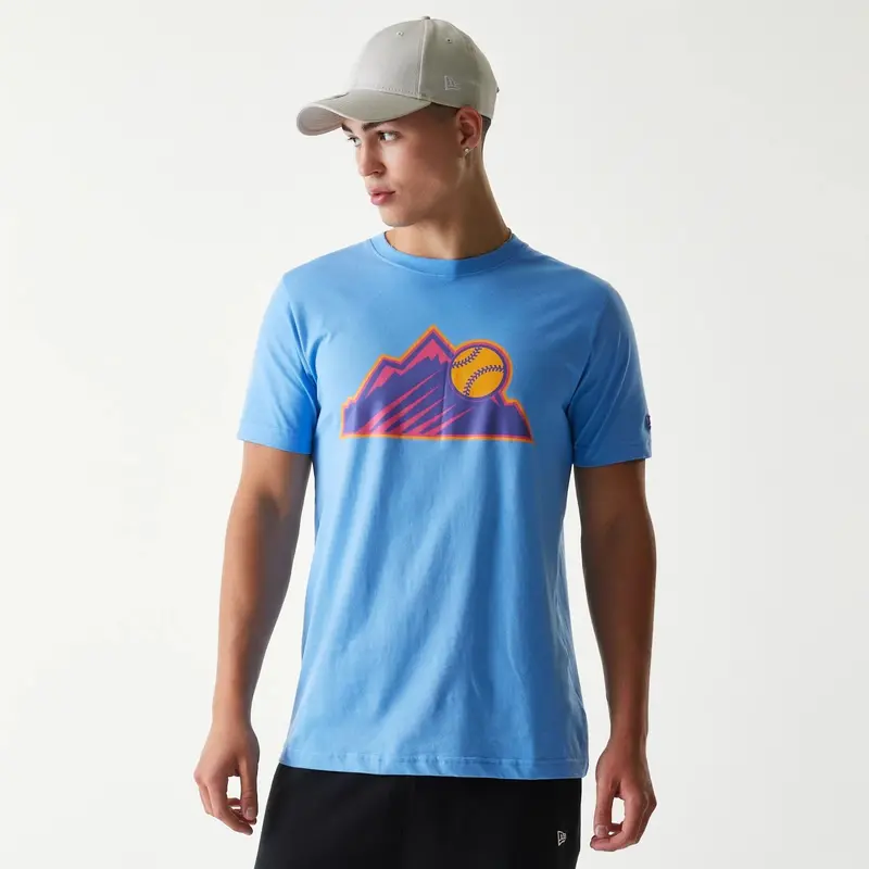 Colorado Rockies MLB City Connect 2025 Blue T-Shirt