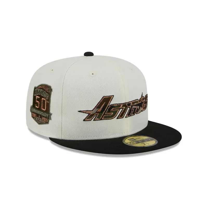 New Era - CAMO FILL - 59fifty Fitted Cap - Houston Astros - White