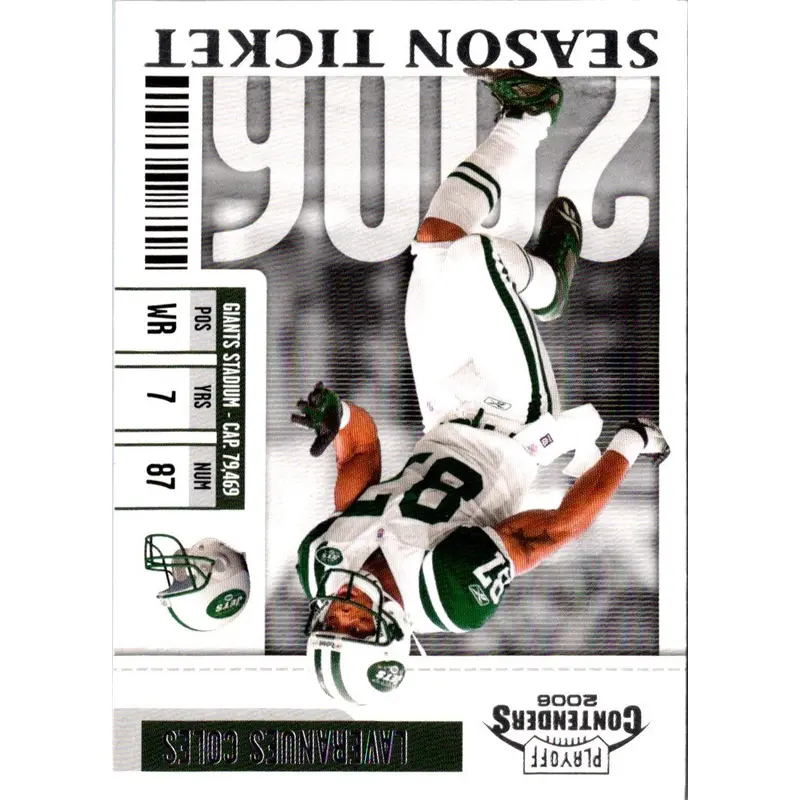 2006 Playoff Contenders Laveranues Coles #69