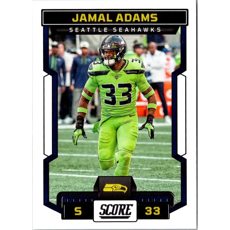 2023 Score Jamal Adams #186