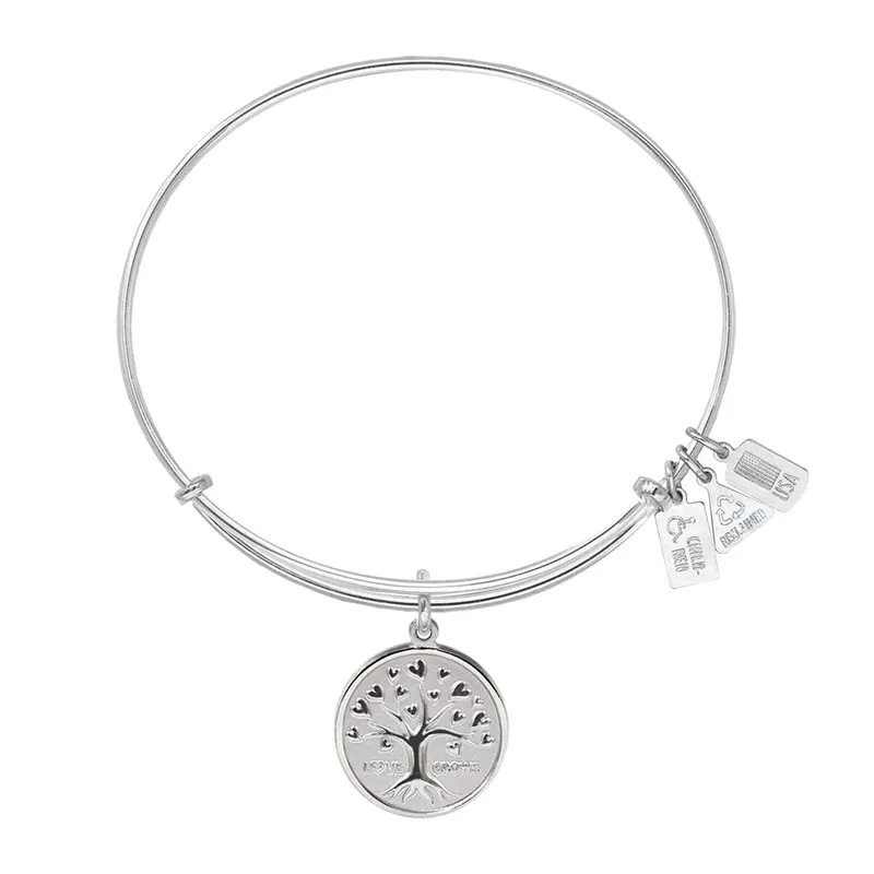 Tree of Love Charm Bangle