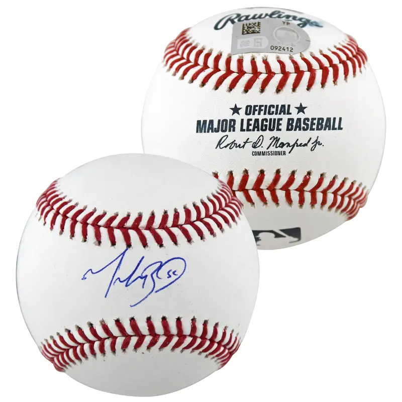 Dodgers Mookie Betts Authentic Signed Oml Baseball Fanatics #B532137