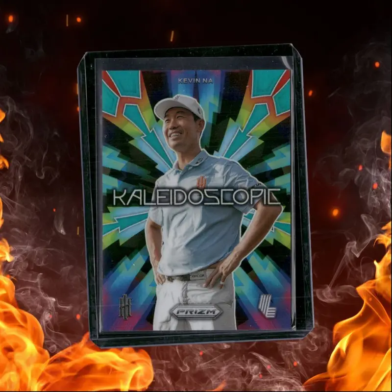 2024 Panini Prizm LIV Golf Kevin Na Kaleidoscope Blue 148/199 #13