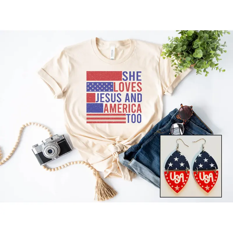 Loves Jesus & America