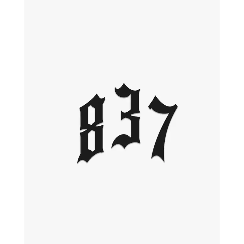 THE (837) VANQUISH PREMIUM DECAL