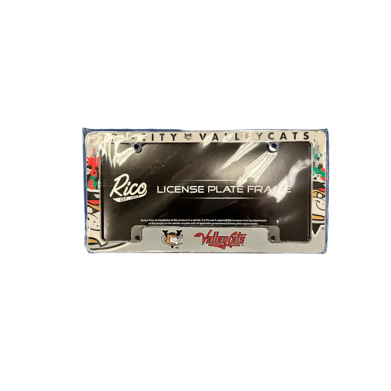 ValleyCats All Over License Plate Frame
