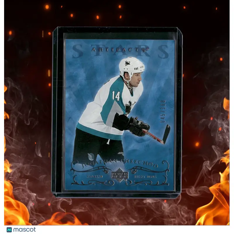2006-07 Upper Deck Artifacts Jonathan Cheechoo Silver 045/100 #195