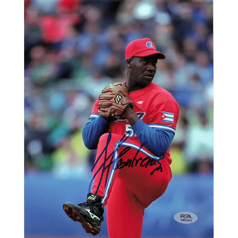 Jose Contreras signed 8x10 photo Chicago White Sox PSA/DNA Autographed