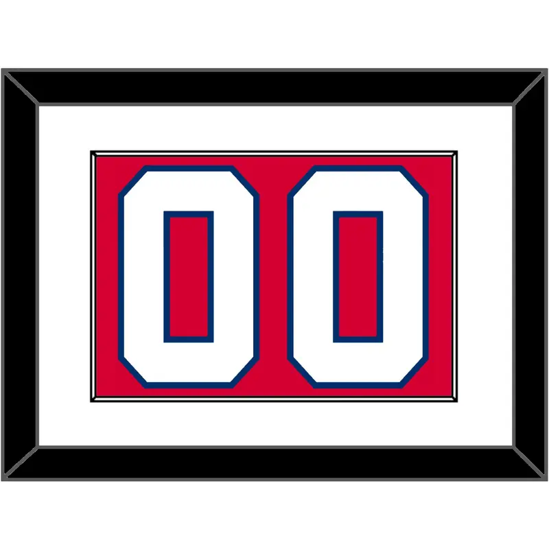 Philadelphia Number - Road Red (1978-1991) - Single Mat 1