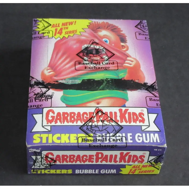1988 Topps Garbage Pail Kids Series 14 Unopened Wax Box (w/o price) (X-Out) (BBCE)