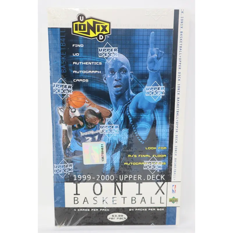 1999/00 Upper Deck Ionix Basketball Box (Retail) (24/4)