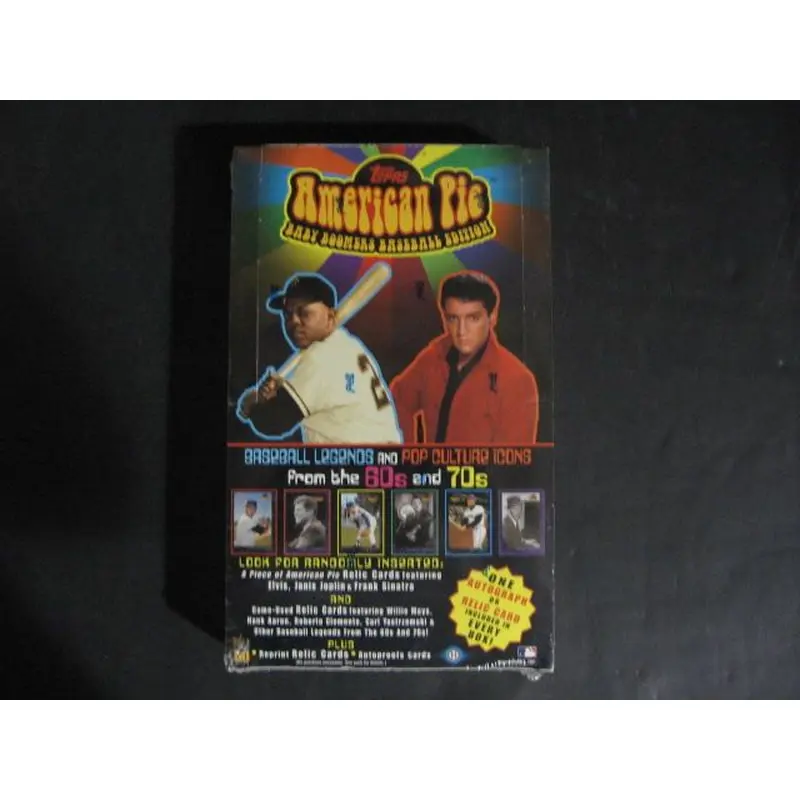 2001 Topps American Pie Baseball Box (Hobby)