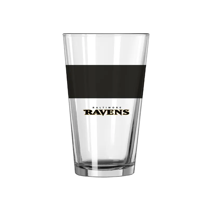 Baltimore Ravens 16oz Colorblock Pint Glass