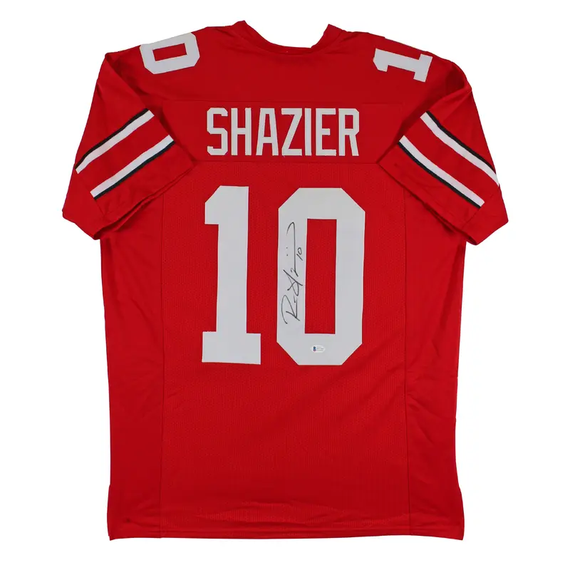 Ryan Shazier Authentic Signed Red Pro Style Jersey Autographed BAS Witnessed