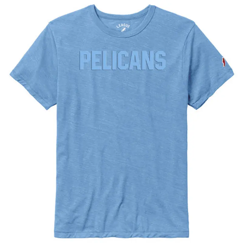 Myrtle Beach Pelicans League Heather Power Blue Tonal Victory Falls Tee