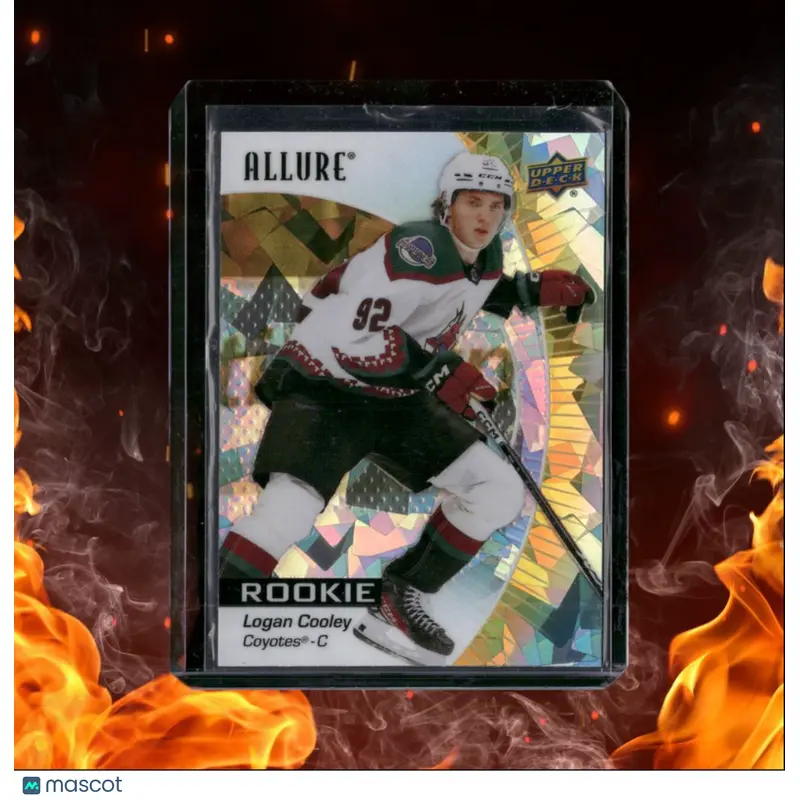 2023-24 Upper Deck Allure Logan Cooley Yellow Taxi (A) Rookie #106