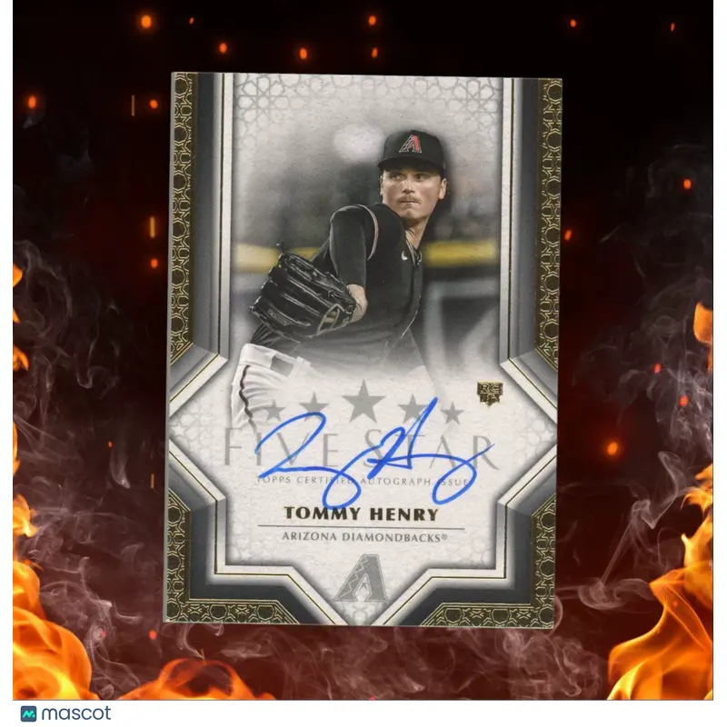 2023 Topps Five Star Jeffrey Springs Rookie Auto #FSA-TH