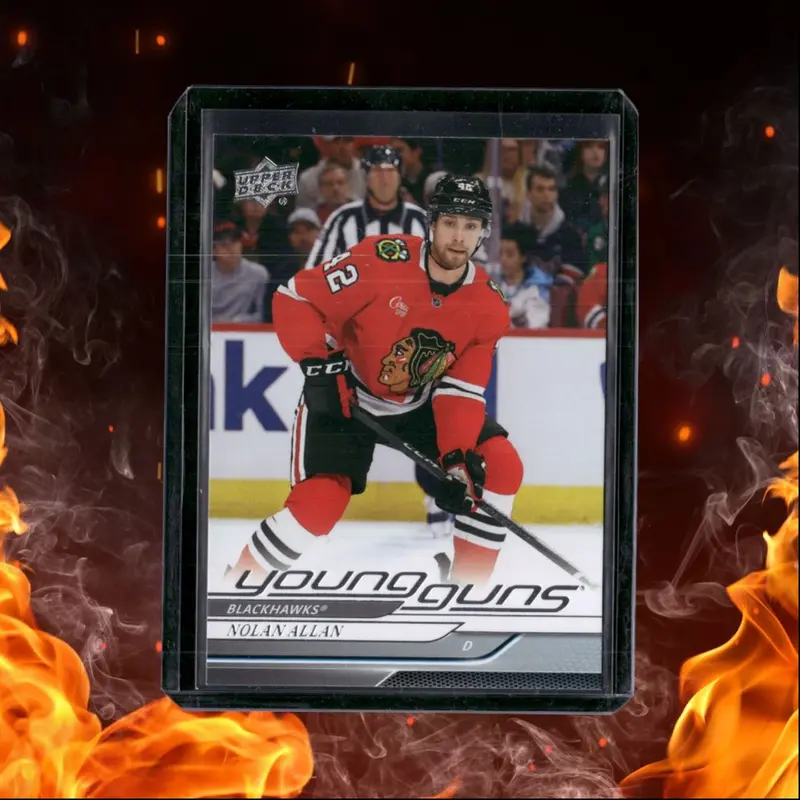 2024-25 Upper Deck Nolan Allan Young Guns Rookie #491