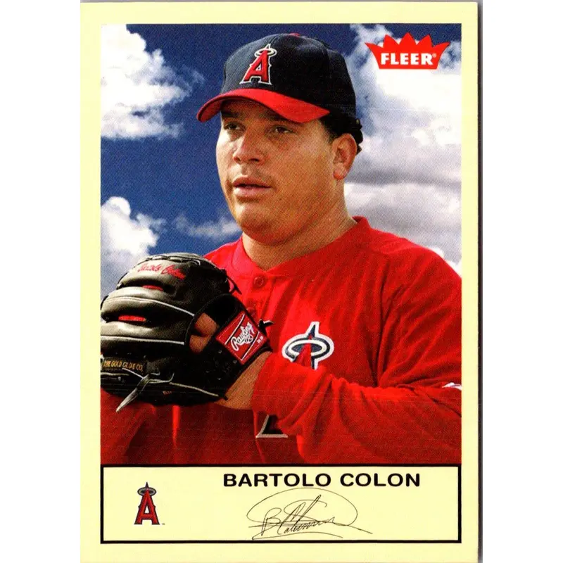 2005 Fleer Tradition Bartolo Colon #18