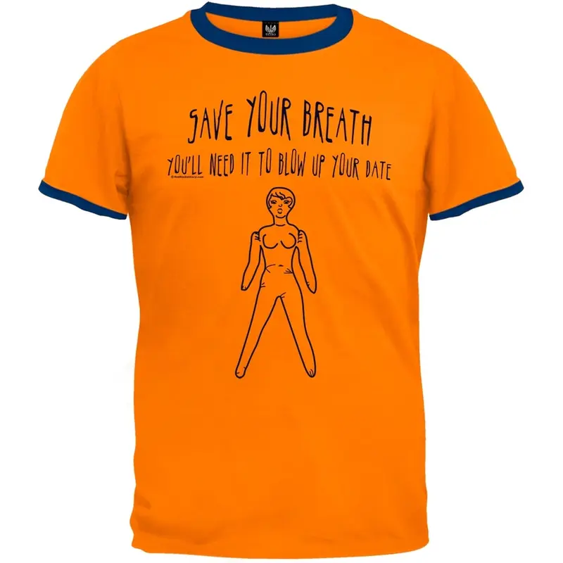 Save Your Breath Ringer T-Shirt